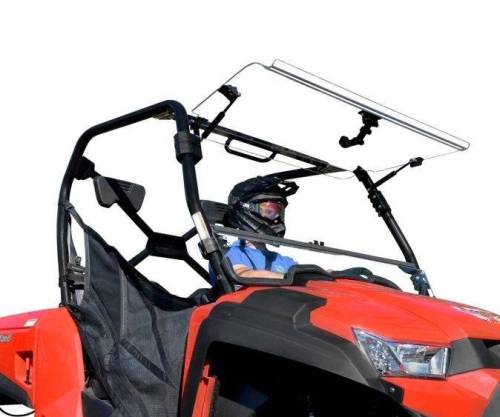 SuperATV - SuperATV Flip Windshield for Kymco (2015-18) UXV 450
