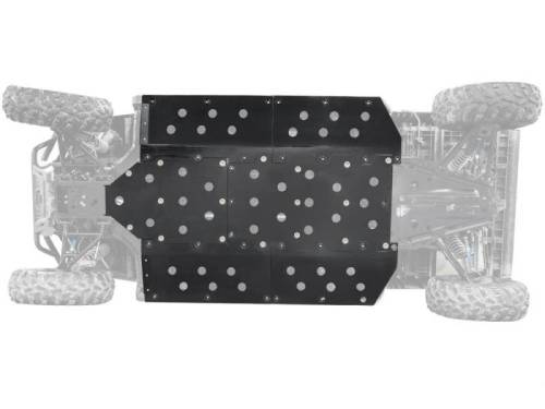 SuperATV - SuperATV Full Skid Plate for Polaris (2015-21) Ranger Midsize 570 Crew