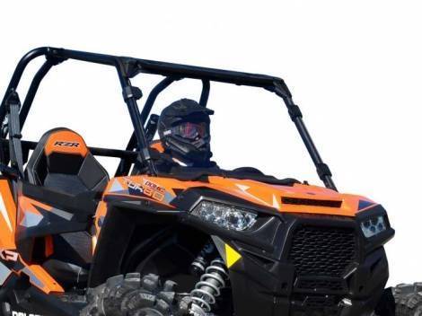 SuperATV - SuperATV Full Windshield for Polaris (2016-18)  RZR XP Turbo (Scratch Resistant Polycarbonate - Clear)