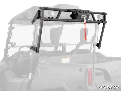 SuperATV - SuperATV Game Loader Rack for Honda (2017-26) Pioneer 700 (w/ 2 Cube Lights)