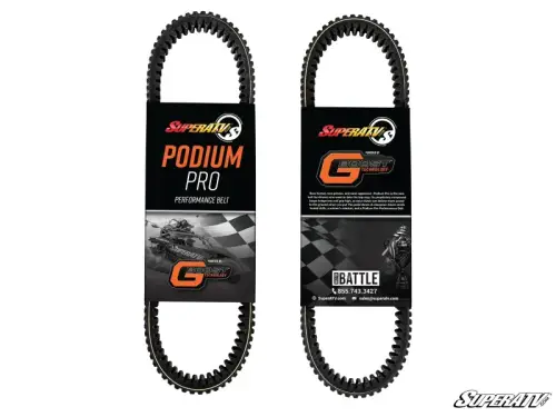 SuperATV - SuperATV Heavy-Duty CVT Drive Belt for Polaris (2017-26) RZR (OEM# 3211227) Podium Pro Style