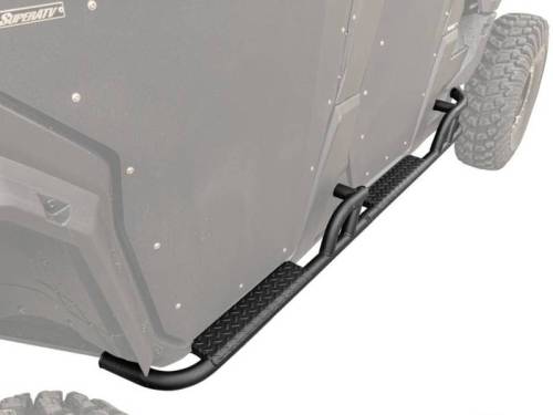 SuperATV - SuperATV Heavy-Duty Nerf Bars for Can-Am (2017-26) Defender MAX