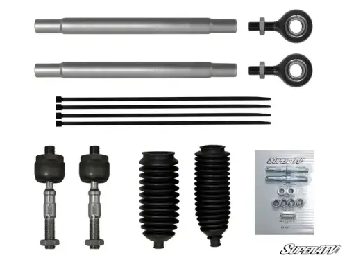 SuperATV - SuperATV Heavy-Duty Tie Rod Kit for Polaris (2024-26) Ranger XD 1500