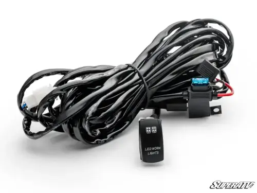SuperATV - SuperATV LED Light Wiring Harness w/ Rocker Switch
