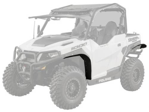 SuperATV - SuperATV Low Profile Fender Flares for Polaris (2016-26) General 1000