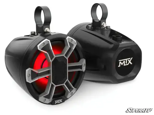SuperATV - SuperATV MTX Weather-Resistant UTV Speaker Pods (8")