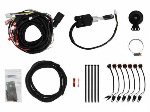 SuperATV - SuperATV Plug & Play Turn Signal Kit for Polaris (2013-19) Ranger XP 900 (Crew Cab, Steering Column and Attached Horn)