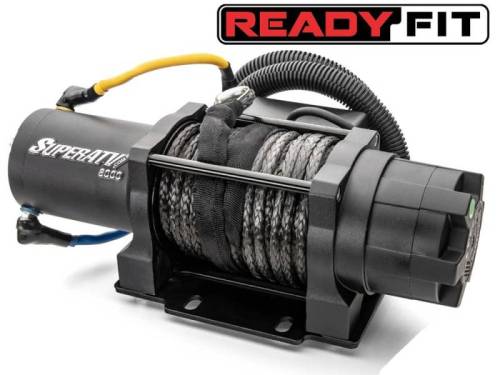 SuperATV - SuperATV Ready-Fit Winch for Honda (2016-21) Pioneer 1000 (w/ 4500lb Winch)