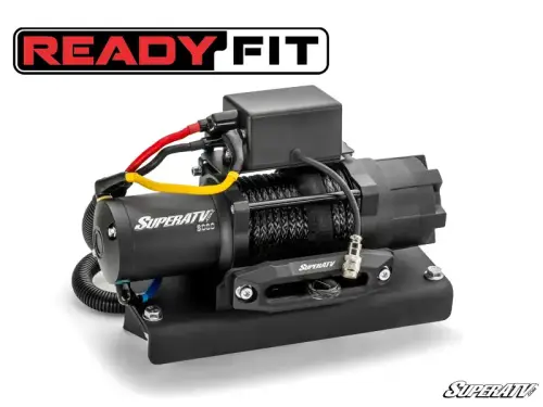 SuperATV - SuperATV Ready-Fit Winch for Kawasaki (2015-26) Mule Pro (4500 lb)