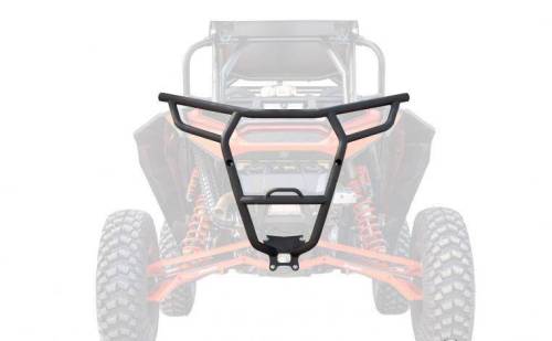 SuperATV - SuperATV Rear Bumper for Polaris (2018-21) RZR XP Turbo S (Black)