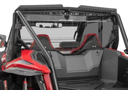 SuperATV - SuperATV Rear Vented Windshield for Honda (2019-26) Talon 1000