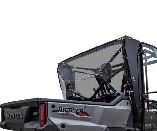 SuperATV - SuperATV Rear Windshield for Honda (2016-26) Pioneer 1000