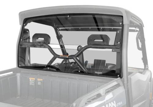 SuperATV - SuperATV Rear Windshield for Segway (2022-26) Fugleman UT10, Standard Cab