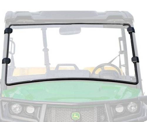 SuperATV - SuperATV Scratch Resistant Full Windshield for John Deere (2018-26) Gator XUV 835/865