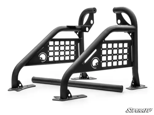 SuperATV - SuperATV Sport Accessory Bar for Polaris (2016-26) General 1000 (w/ Shelf, w/ Cube Light)