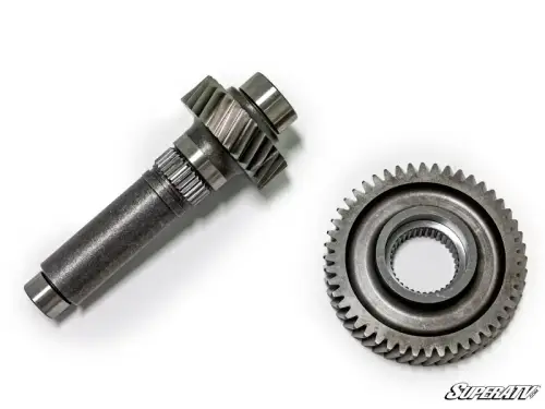 SuperATV - SuperATV Transmission Gear Reduction Kit for Polaris (OEM# 3236424 (27T), 13% Gear Reduction)