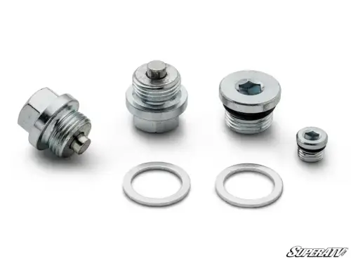 SuperATV - SuperATV Up & Running Oil Plug Kit for Polaris (2014-26) General / Ranger / RZR