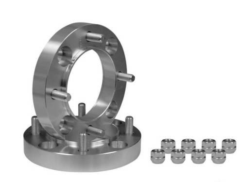 SuperATV - SuperATV Wheel Spacers for Yamaha (4/110 Bolt Pattern, 1.25 Inch Wheel Spacer, M10x1.25 Lug Stud Size)
