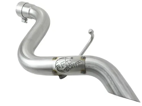 aFe - aFe Power MACH Force-Xp Steel Axle-Back Hi-Tuck Exhaust System for Jeep (2018-26) Wrangler L4-2.0L {t} / V6-3.6L (409 Stainless Steel w/ Black Tip )