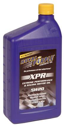 Royal Purple - Royal Purple XPR Racing Oil,  5W20,   1 Quart Bottle