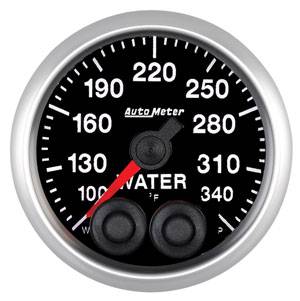 Autometer - Auto Meter Elite Series, Water Temperature 100*-340*F