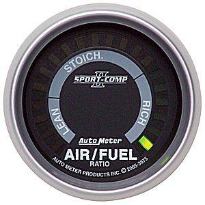 Autometer - Auto Meter Sport-Comp II Series, Air/Fuel Ratio Lean-Rich (Full Sweep Electric)