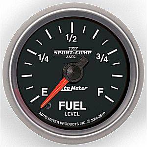Autometer - Auto Meter Sport-Comp II Series, Fuel Level Programmable (Full Sweep Electric)