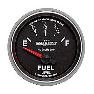 Autometer - Auto Meter Sport-Comp II Series, Fuel Level 240-33 ohms (Short Sweep Electric)