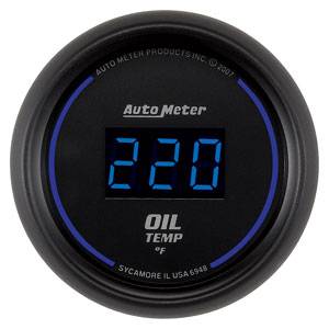 Autometer - Auto Meter Colbalt Digital Series, Oil Temperature 0*-340* F