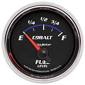 Autometer - Auto Meter Cobalt Series, Fuel Level (Short Sweep Electric)GM