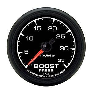 Autometer - Auto Meter ES Series, Boost Pressure 0-35psi (Mechanical)