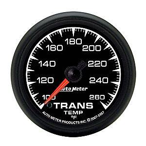 Autometer - Auto Meter ES Series, Transmission Temperature 100*-260*F (Full Sweep Electric)