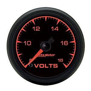 Autometer - Auto Meter ES Series, Voltmeter 8-18volts (Full Sweep Electric)