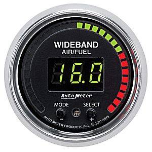 Autometer - Auto Meter GS Series, Air/Fuel Ratio-Wideband Pro (Full Sweep Electric)