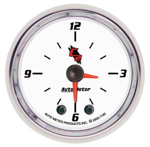 Autometer - Auto Meter C2 Series, Clock (Full Sweep Electric)