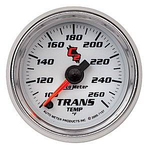 Autometer - Auto Meter C2 Series, Transmission Temperature 100*-260*F (Full Sweep Electric)