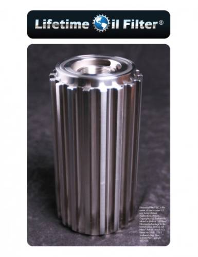 Lifetime Oil Filter - Lifetime Oil Filter, Checy/GMC (2001-12) 6.6 Duramax, Light-Medium duty