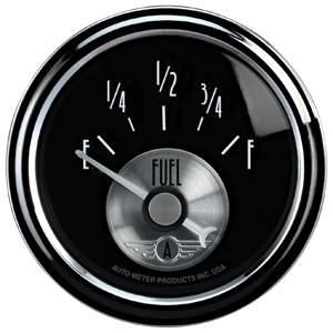 Autometer - Auto Meter Prestige Series, Black Diamond, Fuel Level 240-33 ohms (Short Sweep Electric)