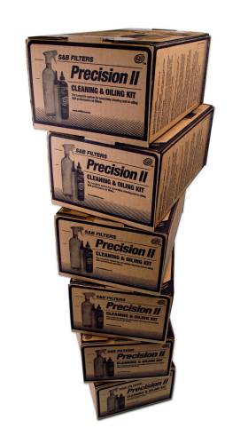 S&B - S&B Precision II Cleaning & Oiling Kit, Blue (6 Pack)