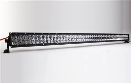 Rigid Industries - Rigid Industries, 50" E-Series LED Light Bar, Spot/Flood Combo, Amber