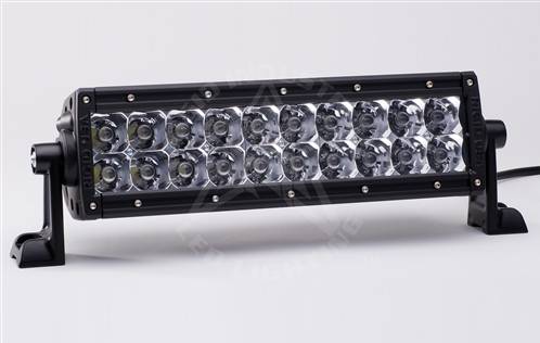 Rigid Industries - Rigid Industries, 10" E-Series LED Light Bar, Spot/Flood Combo, White