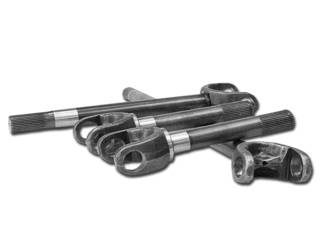 USA Standard Gear - USA Standard 4340 Chrome-Moly replacement axle kit for TJ/XJ/YJ/WJ/ZJ front, Dana 30, 27 spline w/Super Joints