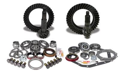 Yukon Gear & Axle - Yukon Gear & Install Kit package for Reverse Rotation Dana 60 & 88 & down GM 14T, 4.56 thick.