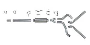Exhaust - 4" Cat/DPF Back Dual Exit Exhaust - Diamond Eye Performance - Diamond Eye 4" Cat Back Exhaust, Dodge (2004.5-07) 2500-3500, 5.9L Cummins, Dual, T409 Stainless