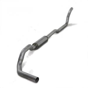 Exhaust - 4" Turbo/Down-Pipe Back Single Exit Exhaust