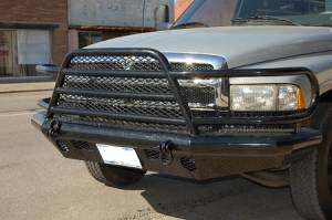 Tough Country - Tough Country Custom Deluxe Front Bumper, Dodge (1996-02) 2500 & 3500 (1996-01) 1500