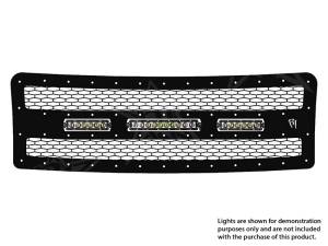 Rigid Industries LED Grille, Ford (2010-12) F-150 (6"/10"/6" SR-Series)
