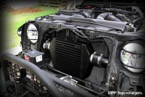 RIPP Superchargers - RIPP Supercharger Kit, Jeep (2007-11) Wrangler JK 3.8 V6, Intercooled Black Ops Limited Production - Image 3