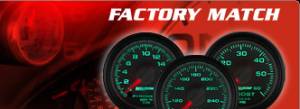 Autometer - Auto Meter Dodge 3rd GEN Factory Match, Boost Pressure (8505), 60psi (Mechanical) - Image 2