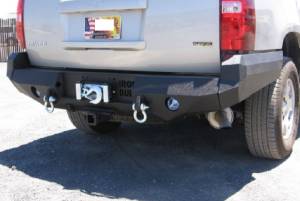 Brush Guards & Bumpers - Rear Bumpers - Iron Bull Bumpers - Iron Bull Rear Bumper, Chevy (2007-13) Tahoe